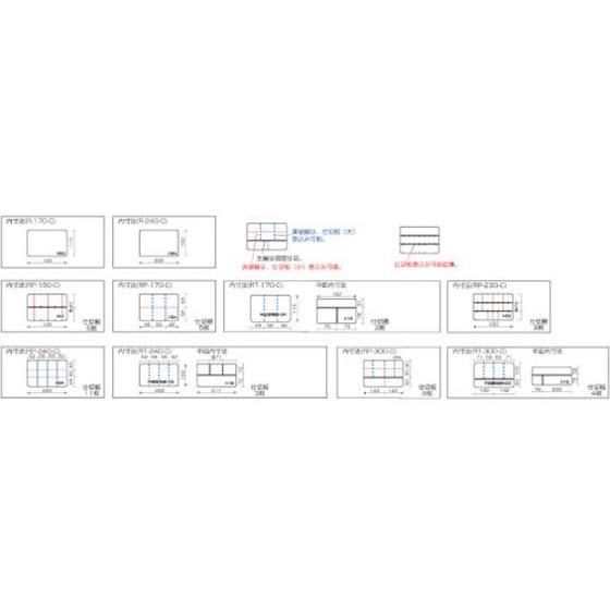 【お取り寄せ】リングスター スーパークラブパーツ RT-240クリア RT-240-C  ツールボックス ツールバック 保管 作業｜jetprice｜02