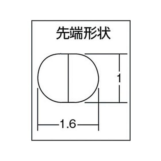 【お取り寄せ】メリー ミニチュア先曲りニードルプライヤ110mm M-07  ノーズプライヤー ペンチ ニッパ プライヤー 作業 工具｜jetprice｜03