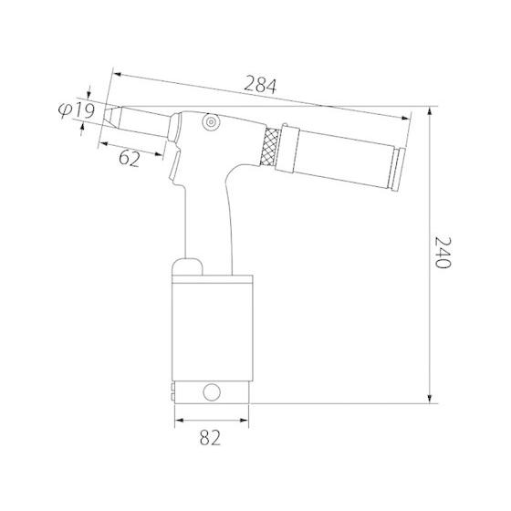 エビ　リベッター吸引排出装置付　AR2000SV　AR2000SV