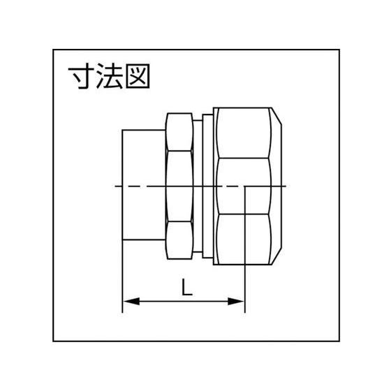 【お取り寄せ】TBC PE継手オネジ1種13mm 13PGM-1  継手 パイプ 水道配管用工具 空調配管用工具 作業｜jetprice｜05