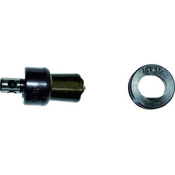 西田 M-P18用長穴刃物ポンチダイス P18-LPD14 圧着工具 空調 電設資材 作業 工具