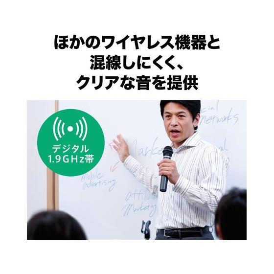 オーディオテクニカ デジタルワイヤレスアンプシステム ATW-SP1910 MIC オーディオ機器 オーディオ ヘッドホン テレビ 家電の画像