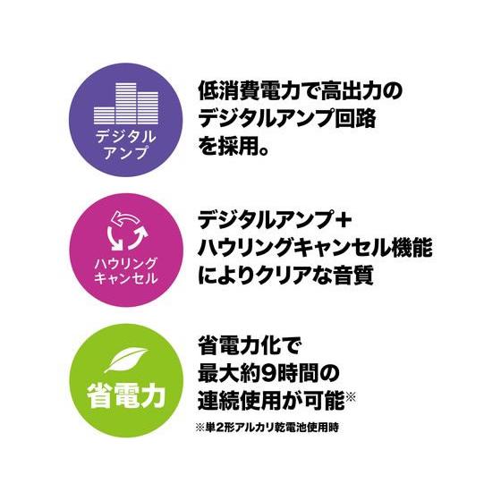 オーディオテクニカ デジタルワイヤレスアンプシステム ATW-SP1910 MIC オーディオ機器 オーディオ ヘッドホン テレビ 家電の画像