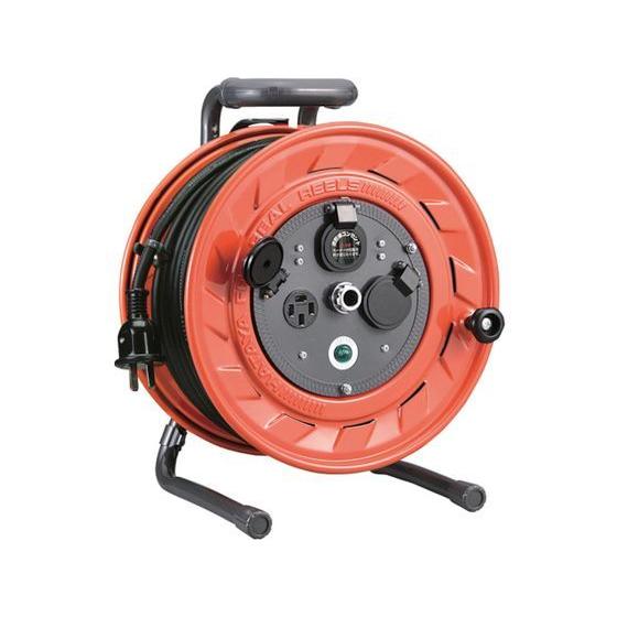 マーケット ハタヤ AP型 三相200V型コードリール 30m アース付 AP-302M