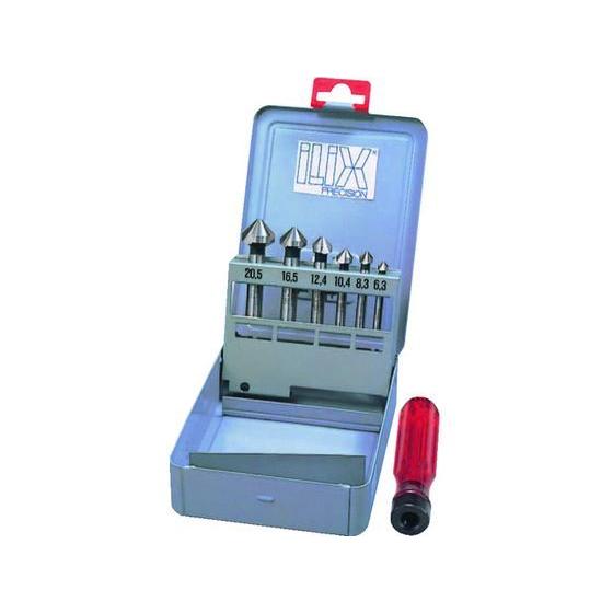 【お取り寄せ】ILIX カウンタシンク仕かける4本組 6277-LS 面取り物の具 バリ取り物の具 減ずる物の具 御勤め装具 物の具