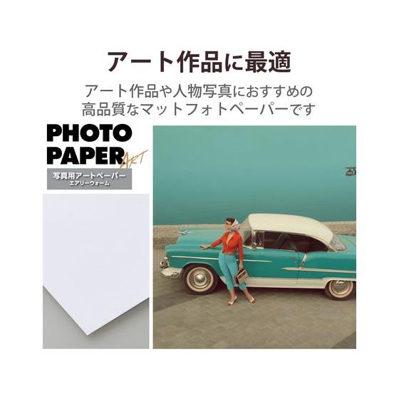 【お取り寄せ】エレコム 写真用アートペーパー 特厚 A3 10枚 EJK-AWA310｜jetprice｜02