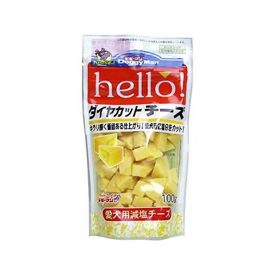 ドギーマンハヤシ hello ダイヤカットチーズ 100g  おやつ おやつ 犬 ペット ドッグ｜jetprice