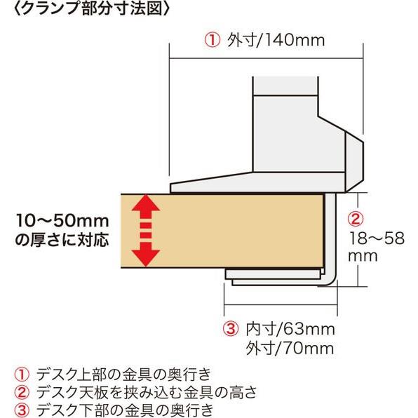 【お取り寄せ】サンワサプライ 水平垂直多関節液晶モニターアーム 2面 ホワイト CR-LA1302WN2 ディスプレイアーム 関連品 デイスプレイ パソコン 家電_1