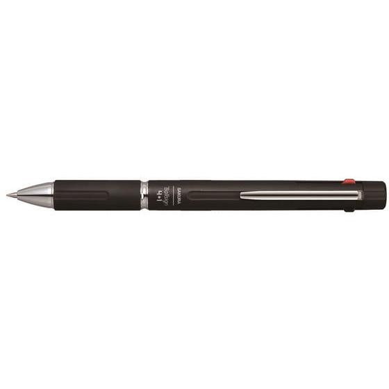 サクラ 多機能ボールサイン4+1 ブラック GB4M1004#49  シャープペン付き 水性ゲルインクボールペン 多色 多機能｜jetprice
