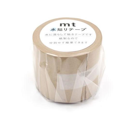 【お取り寄せ】カモ井 mt 水貼りテープ ナチュラル MTGAMT03 デコレーション用マスキングテープ デコレーショングッズ | カモ井 | 01