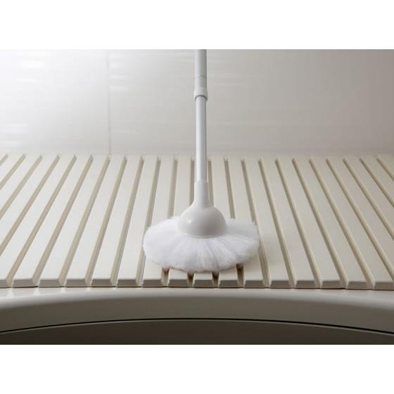 山崎産業 ユニットバスボンくん抗菌 N-AL ホワイト デッキブラシ ブラシ 掃除道具 清掃 清掃 | 山崎産業 | 01