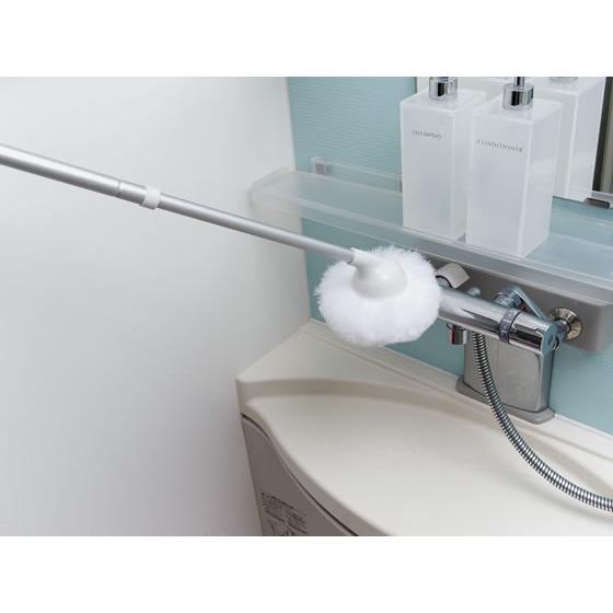 山崎産業 ユニットバスボンくん抗菌 N-AL ホワイト デッキブラシ ブラシ 掃除道具 清掃 清掃 | 山崎産業 | 04