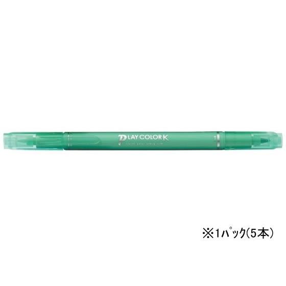 トンボ鉛筆 プレイカラーK ミントグリーン 5本 WS-PK86｜jetprice