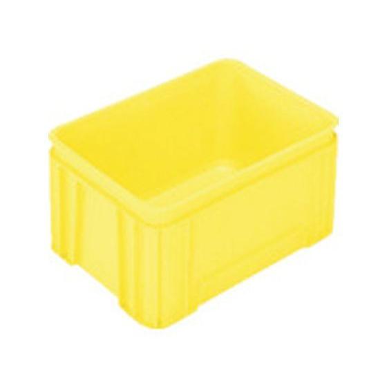 ヒシ S型コンテナ 有効内寸522×373×285mm 黄 S-52