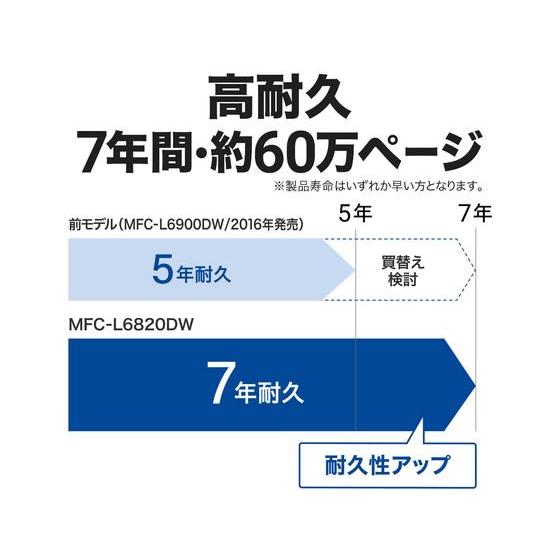 【お取り寄せ】ブラザー MFC-L6820DW A4モノクロレーザー複合機｜jetprice｜03