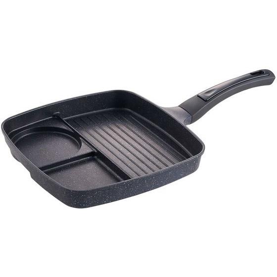 【お取り寄せ】LIV PLUS ベストコ 仕切りフライパン 26cm ブラック | 