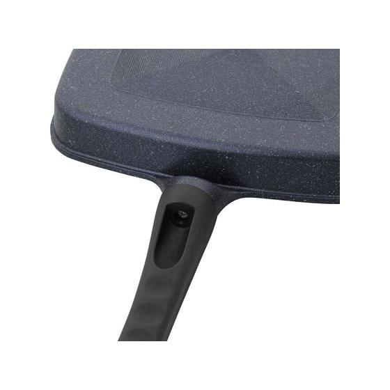 【お取り寄せ】LIV PLUS ベストコ 仕切りフライパン 26cm ブラック |  | 05