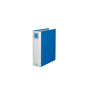 KOKUYO - コクヨ 熱電子管整理保存用具(エコ)片開き A4タテ とじ厚70粍 青10冊 Ａ４ 片喰い違い導管整理保存用具 導管式整理保存用具 パイプ式ファイル-ファイル、ケース