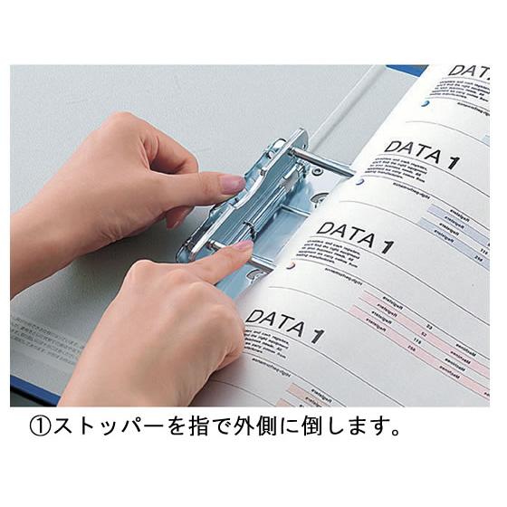 コクヨ チューブファイル(エコ)片開き A4タテ とじ厚80mm青 10冊 Ａ４ 片開きパイプファイル パイプ式ファイル_1