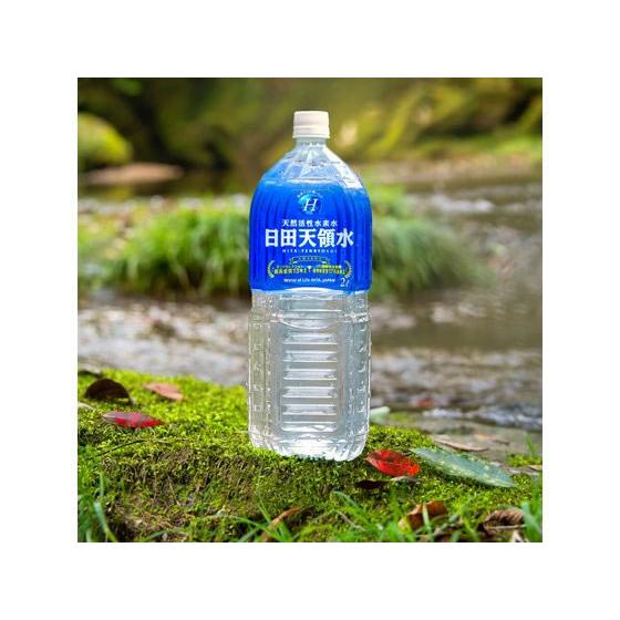 日田天領水 2L 2リットル 10本 20L 天然活性水素水 シリカ ミネラル