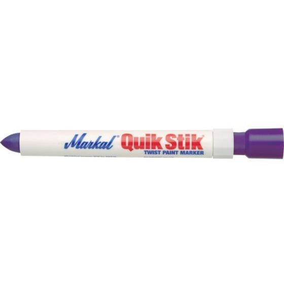 LACO Markal 工業用マーカー 「クイック・スティック」 紫 61073