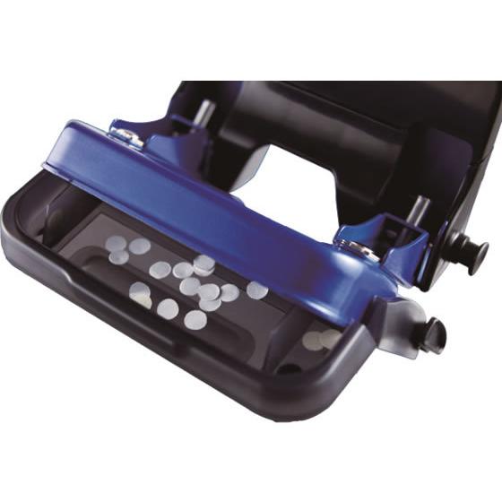 マックス（MAX） 軽あけパンチ SCOOVA 15枚あけ ブラック DP-15T／K