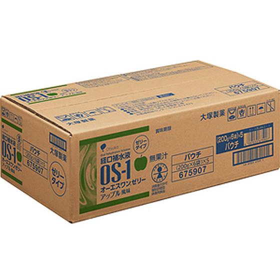 大塚製薬 OS-1(オーエスワン) ゼリーパウチ アップル風味200g×30個