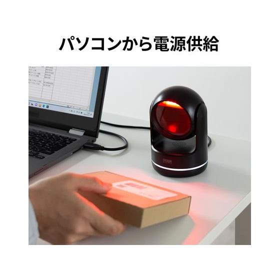 【お取り寄せ】サンワサプライ 2次元バーコードリーダー(定置式) BCR-2D11BK パーツ ＰＣ周辺機器 パソコン 家電_5