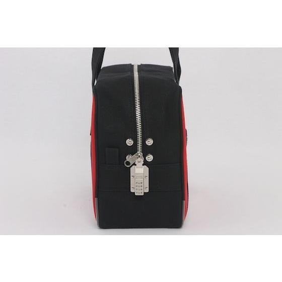 SANEI 帆布メール用ボストン（SS）SED－1錠付 黒 BTSS-SED