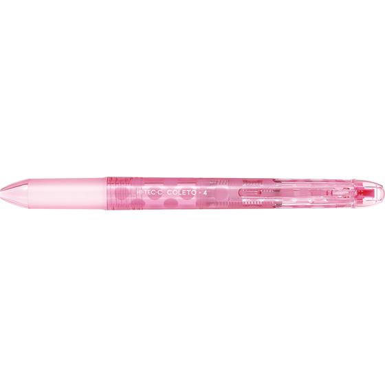 コレット ピンク ボールペン ハイテックC パイロット コレト 本体 ボディ4色用 ドットピンク