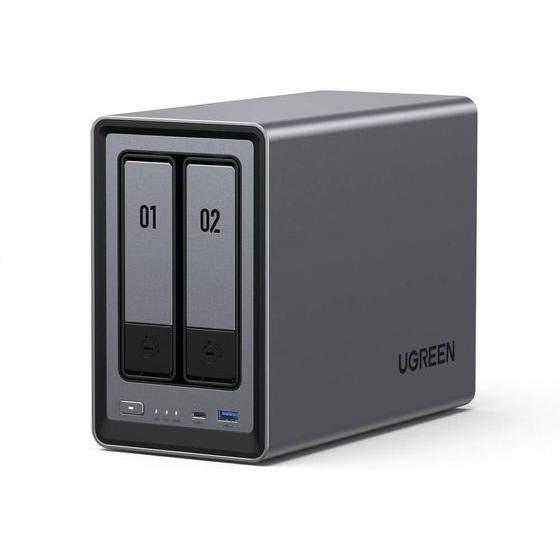 UGREEN NASストレージ NASync SATA2ベイ 80TB対応 RAID1 DXP2800