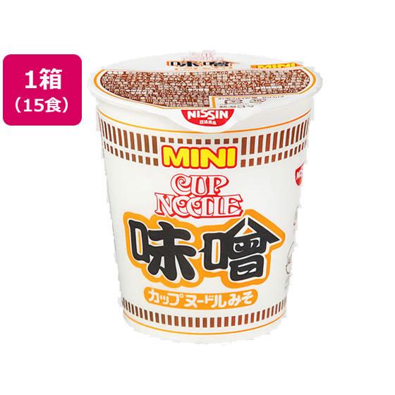 日清食品 カップヌードル味噌ミニ 15個 カップラーメン カップ麺