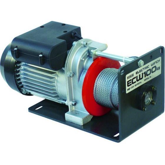 【お取り寄せ】HHH/電動ウインチ 100kg 揚程10m/ECW100
