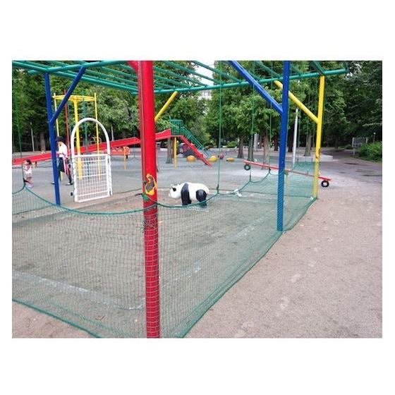【お取り寄せ】Dio ポリ有結ゴルフネット 25mm角目 1m×30m 緑 300704 養生ネット 飛散防止ネット 現場 安全 作業