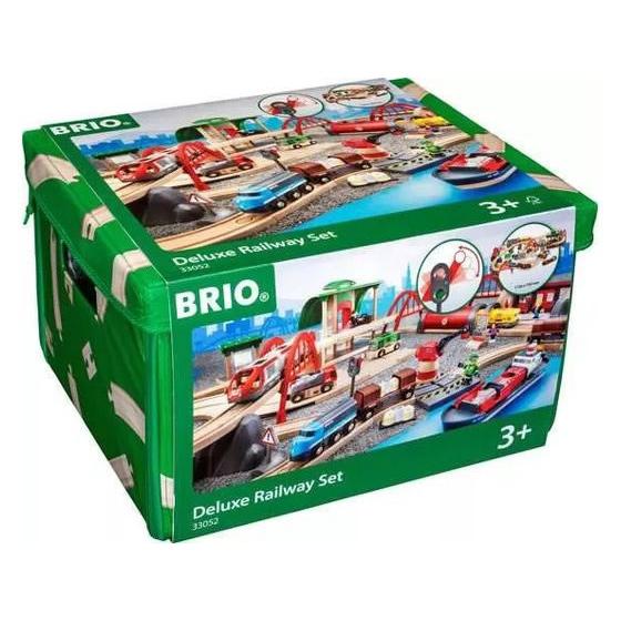 BRIO 33052 レール&ロードデラックスセット 63305200 ミニカー のりもの おもちゃ ホビー ゲーム 誕プレ_3