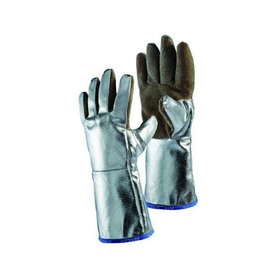JUTEC 耐熱手袋 アルミナイズドレザー L H05LA238-W2-9
