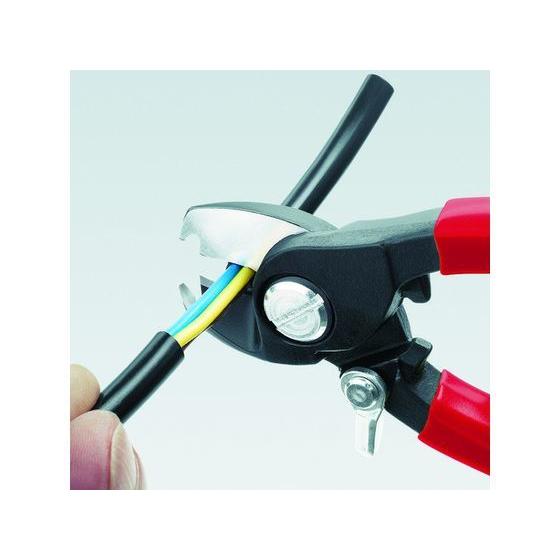 【お取り寄せ】KNIPEX ケーブルカッター 165mm 9541-165 ケーブルカッター 空調 電設資材 作業用品 工具_3