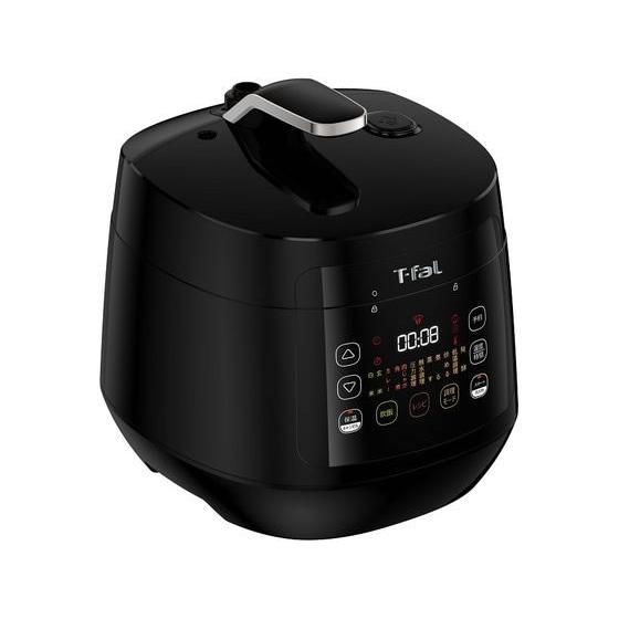 お取り寄せ】T-fal ラクラ・クッカー コンパクト 電気圧力鍋 ブラック 