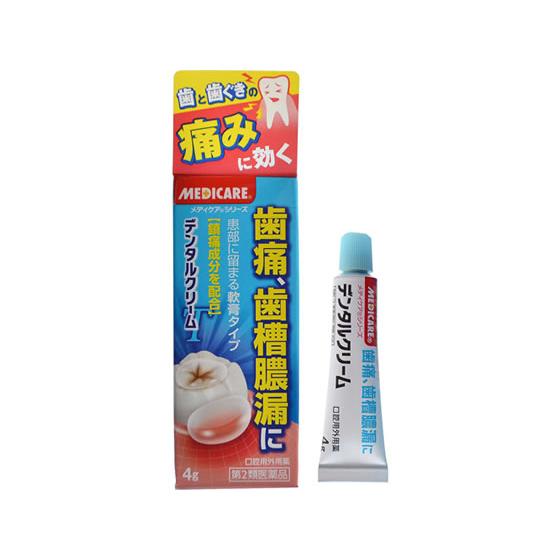 万協製薬 【第2類医薬品】薬)森下仁丹 メディケアデンタルクリームT4g