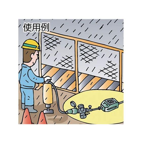 防雨型ポッキン延長ブレーカ 100V 過負荷漏電しゃ断器付 1m 【2X】 PBW-EK-T