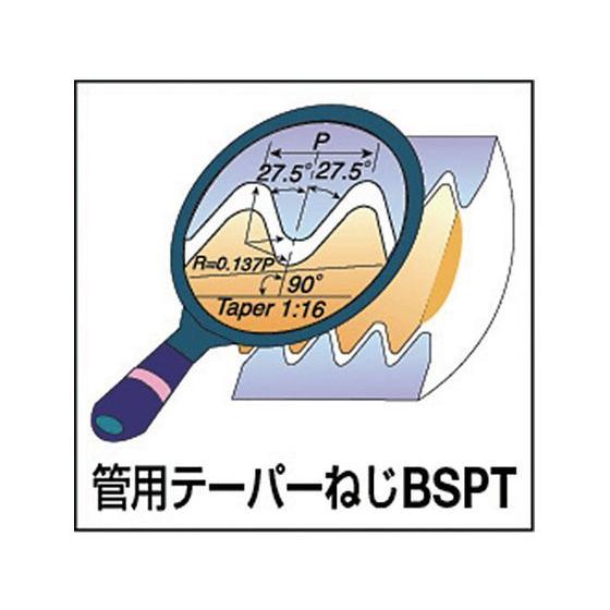 【お取り寄せ】NOGA ミルスレッドBSPTねじ用チップ 12-19BSPT MT-7  ねじ切り工具 タップ ダイス 切削工具 作業｜jetprice｜02