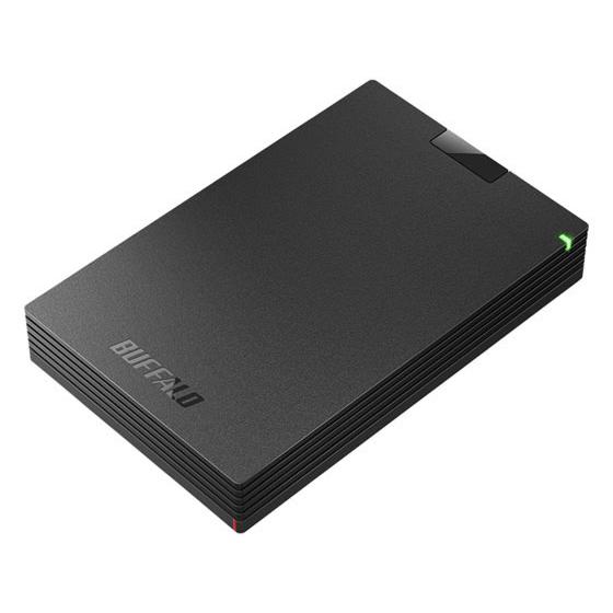 バッファロー ポータブルHDD 2TB ブラック HD-PCG2.0U3-GBA
