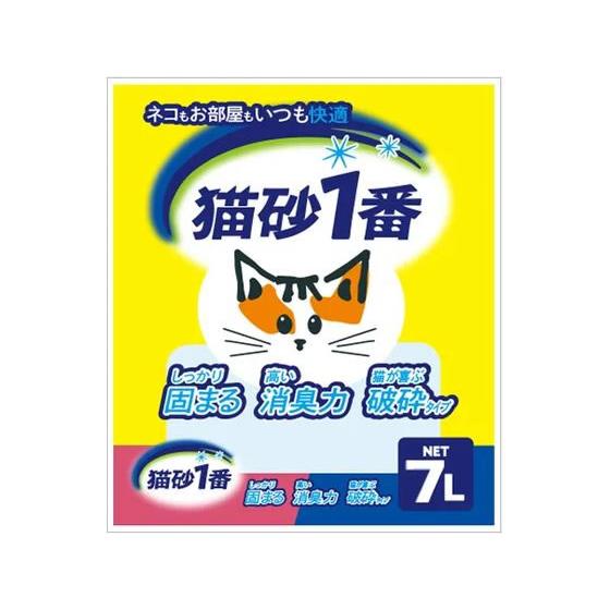 クニミネ工業 猫砂1番 7L : JetPrice - 通販 - Yahoo!ショッピング