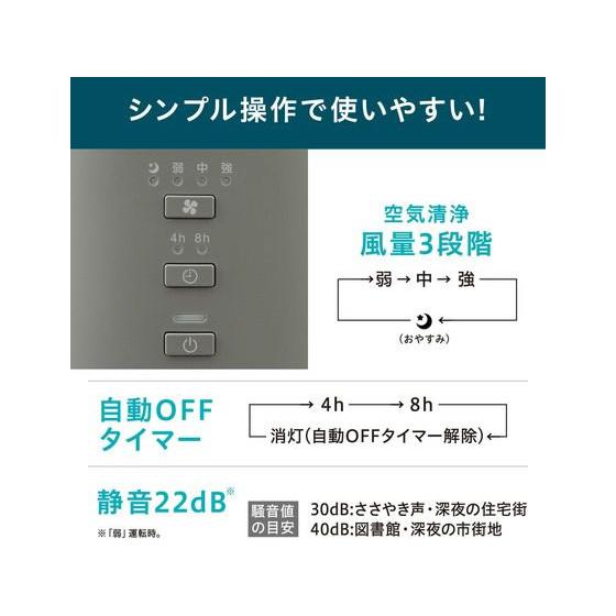 アイリスオーヤマ 空気清浄機 10畳 グレー AAP-S20B-H｜jetprice｜05