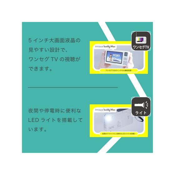 MICRO NHテクノロジー innowa ソーラー充電ポータブルラジオ・TV MICRO NHテクノロジー innowa ソーラー充電ポータブルラジオ・TV