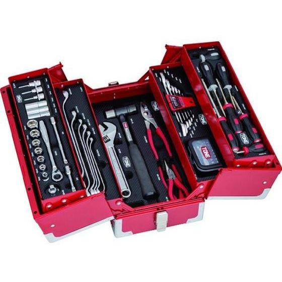 【お取り寄せ】TONE ツールセット(レッド仕様) TSAT330 工具セット 作業工具 作業用品 工具