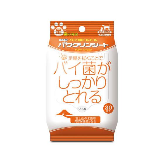 【お取り寄せ】トーラス パウクリンシート 30枚  犬用 ドッグ ペット ケア｜jetprice