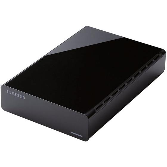 ELECOM（エレコム） 外付けハードディスク 4TB ELD-CED040UBK 