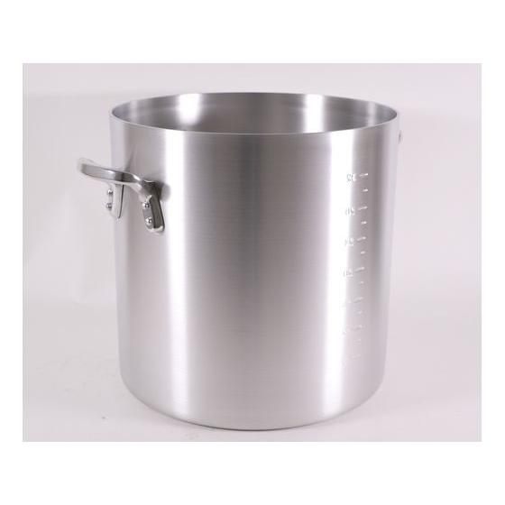 カンダ ハイグレード アルミ片手鍋 寸胴　目盛付 30cm 12L) 蓋つき カンダ 【お取り寄せ】カンダ ハイグレードアルミ寸胴鍋目盛付21cm本体