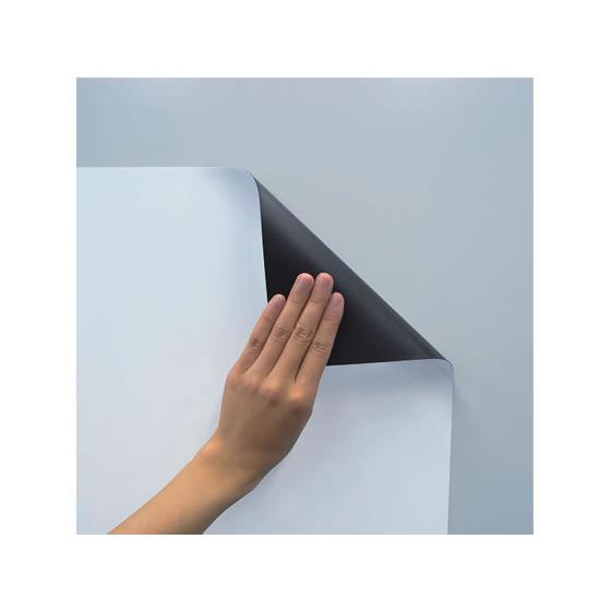 【お取り寄せ】マグエックス 広幅マグネットホワイトボードシート 1200×4200mm マグネットホワイトボード ＰＯＰ 掲示_1